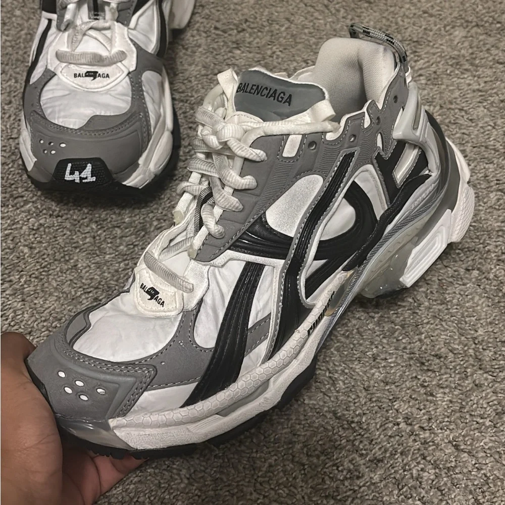 Black/Grey Balenciaga Runner